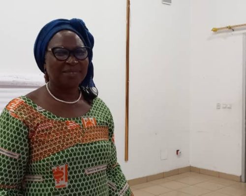 Madame WANDOU Marthe, PCA d’Inades-Formation Cameroun